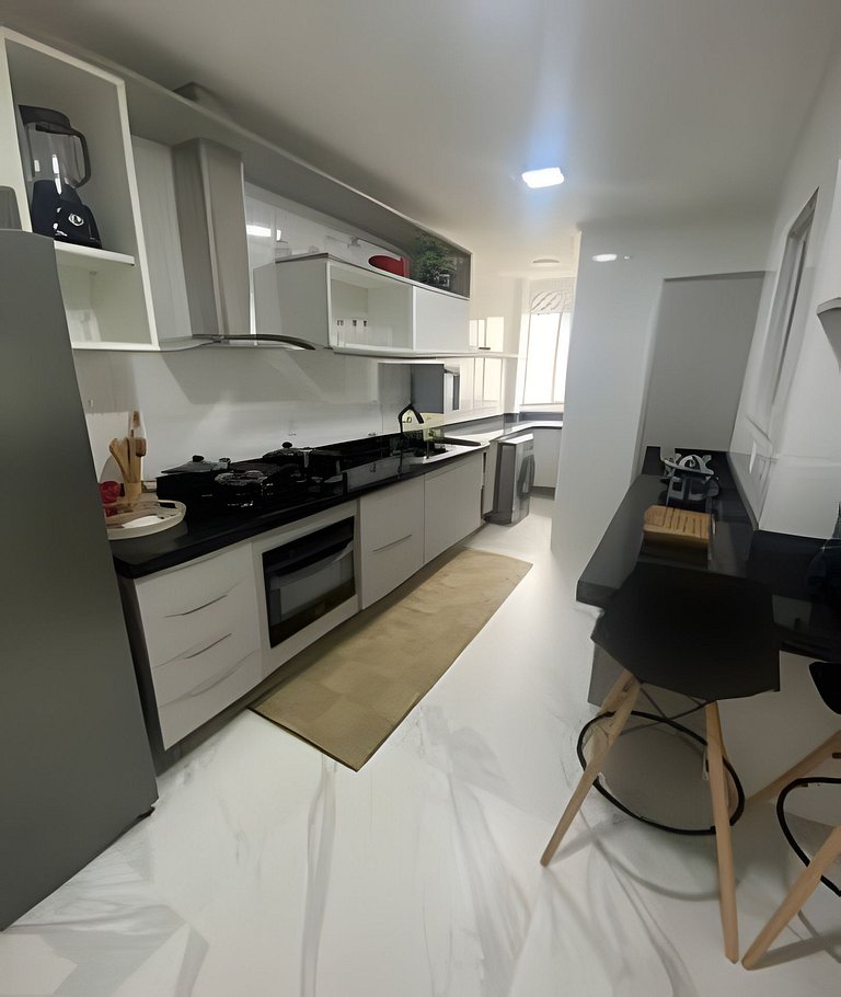 5min Praia do Forte | Apto Premium c/ Garagem