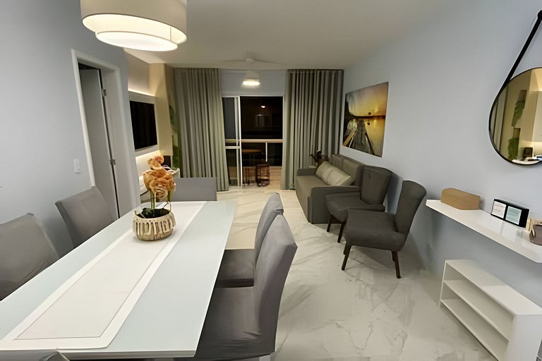 5min Praia do Forte | Apto Premium c/ Garagem