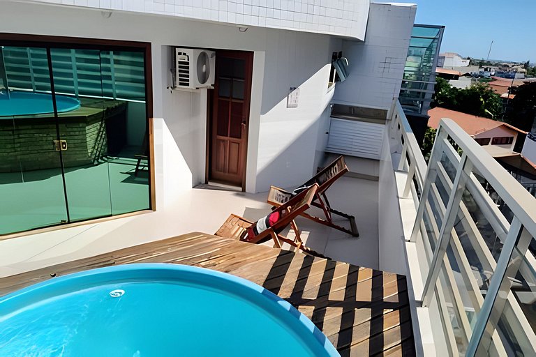 Cobertura com Piscina Privativa — Braga, Cabo Frio
