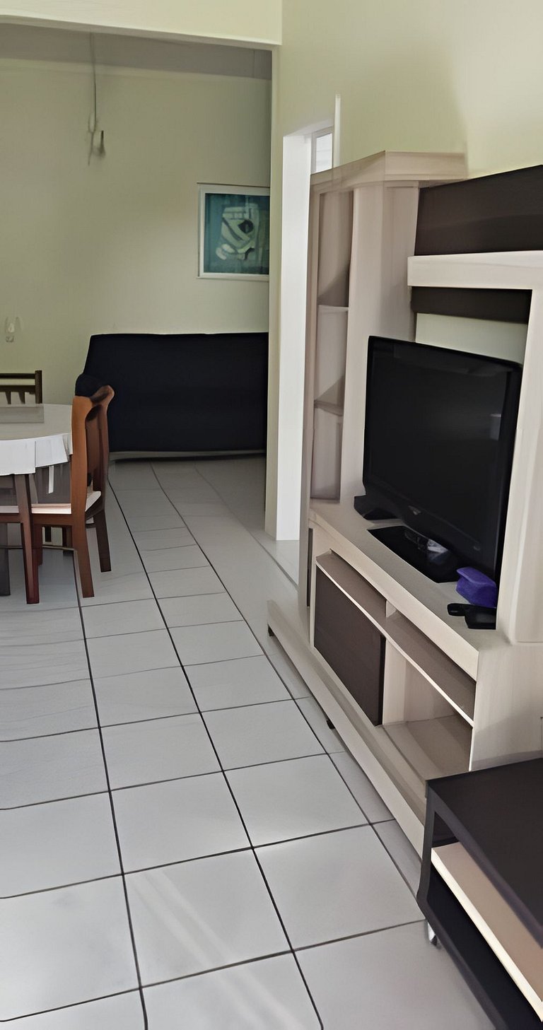 Apartamento Pé na Areia com Ar a 100m da Praia