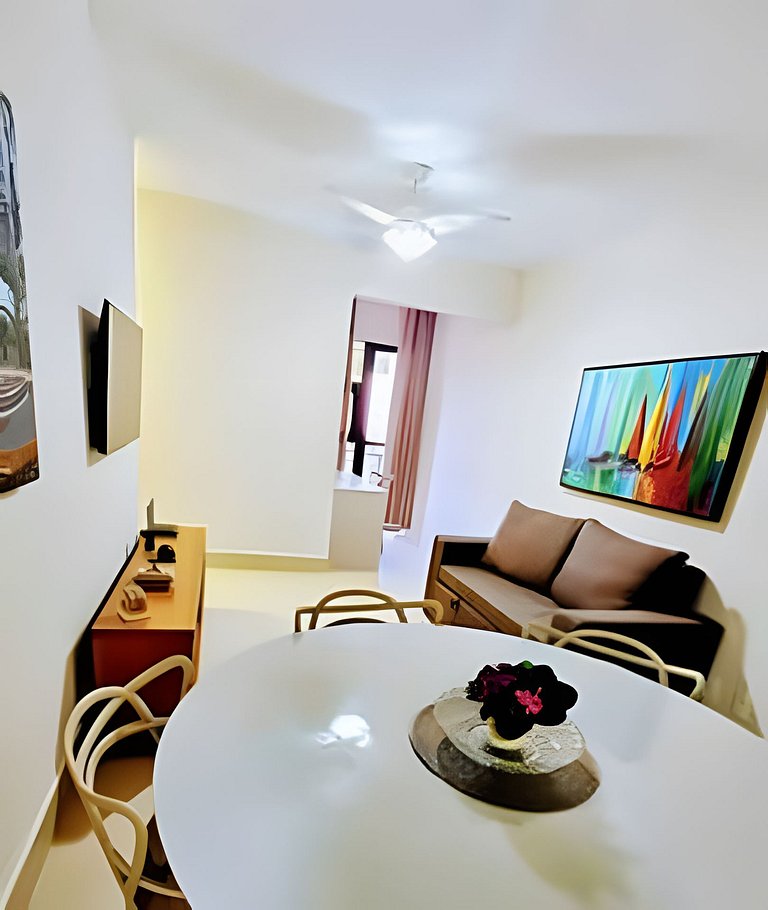 Elegante Apartamento com 3 Quartos a 400m da Praia