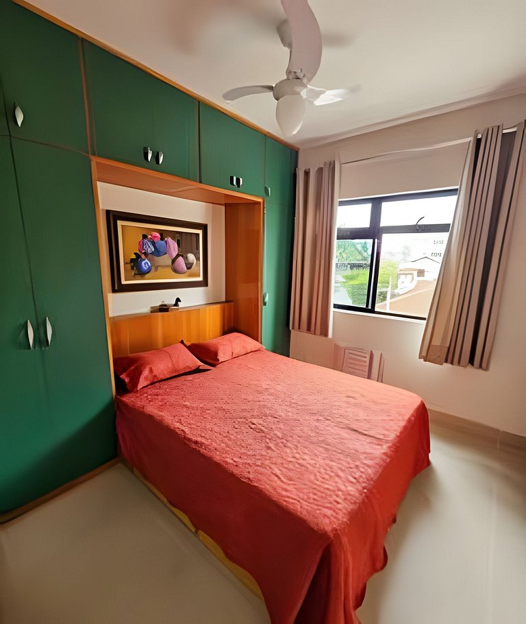 Elegante Apartamento com 3 Quartos a 400m da Praia