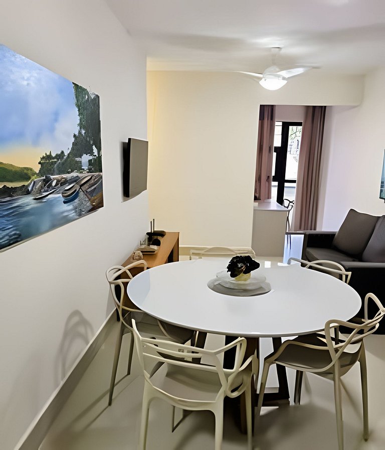 Elegante Apartamento com 3 Quartos a 400m da Praia
