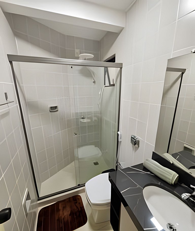 Elegante Apartamento com 3 Quartos a 400m da Praia