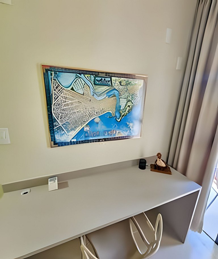 Elegante Apartamento com 3 Quartos a 400m da Praia