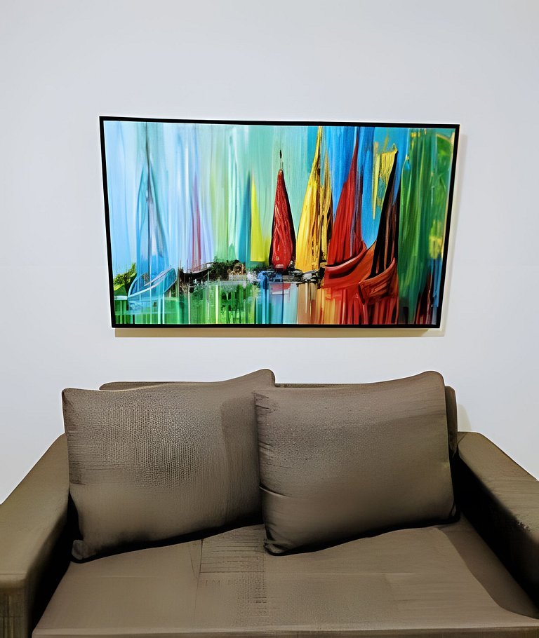 Elegante Apartamento com 3 Quartos a 400m da Praia