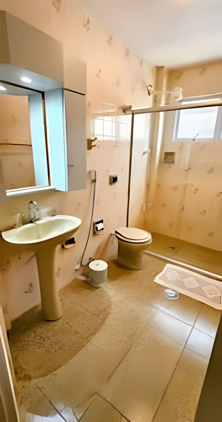 Apartamento Pé na Areia 3 Quartos Praia do Forte!