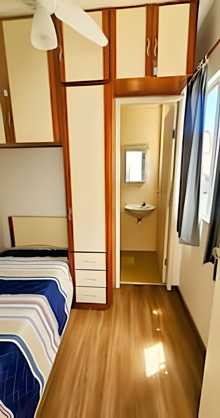 Apartamento Pé na Areia 3 Quartos Praia do Forte!