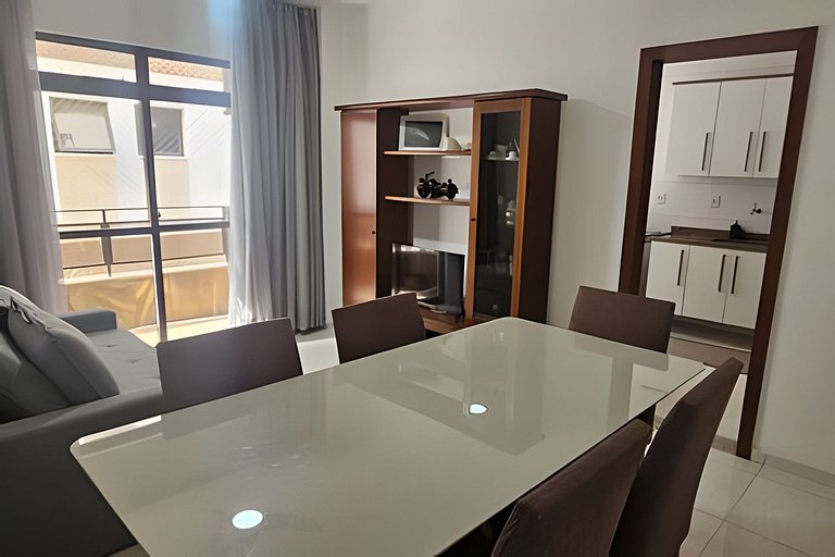 Apartamento incrível com 3 Quartos a 2min da Praia