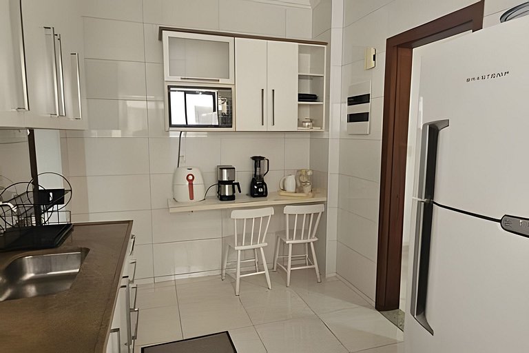 Apartamento incrível com 3 Quartos a 2min da Praia