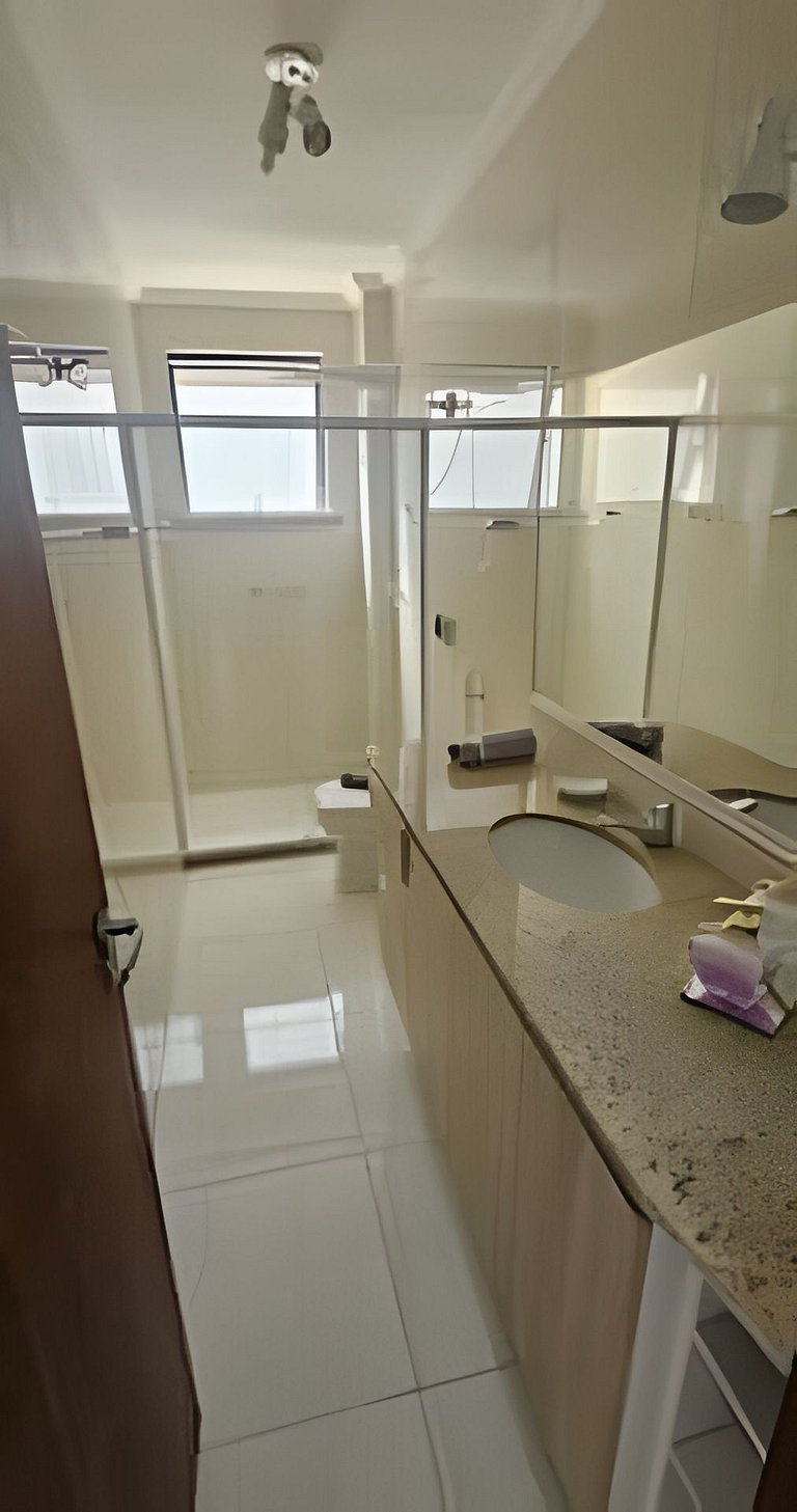 Apartamento incrível com 3 Quartos a 2min da Praia