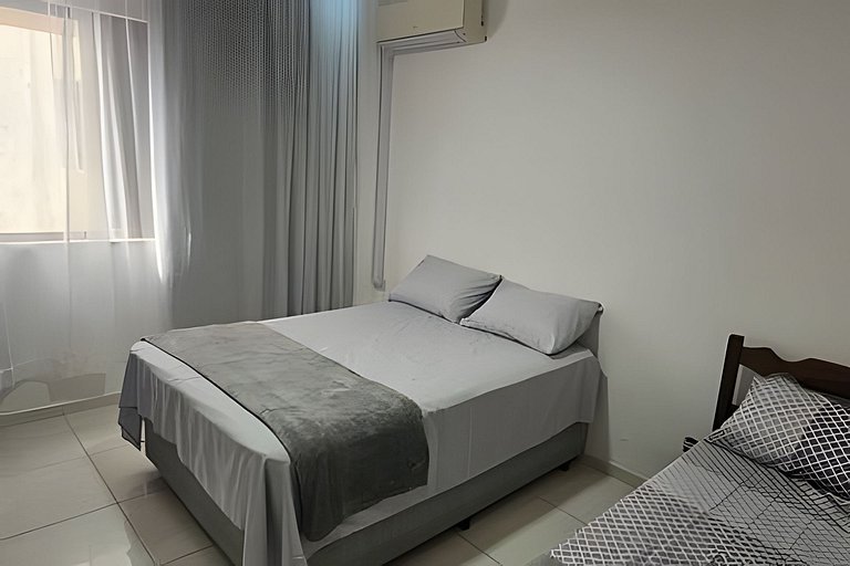 Apartamento incrível com 3 Quartos a 2min da Praia