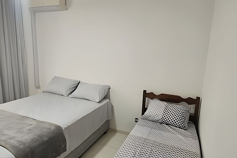 Apartamento incrível com 3 Quartos a 2min da Praia