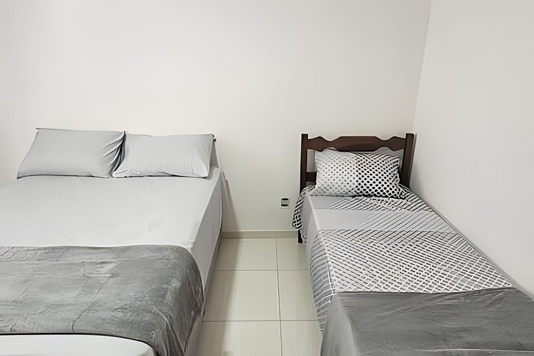 Apartamento incrível com 3 Quartos a 2min da Praia