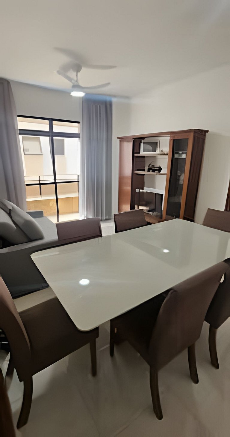 Apartamento incrível com 3 Quartos a 2min da Praia