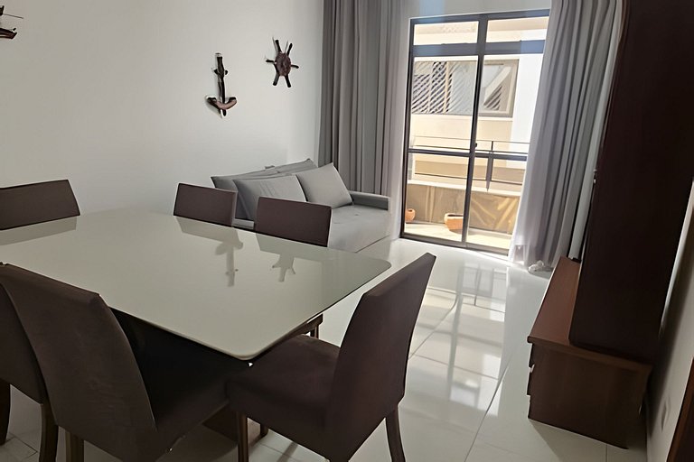 Apartamento incrível com 3 Quartos a 2min da Praia