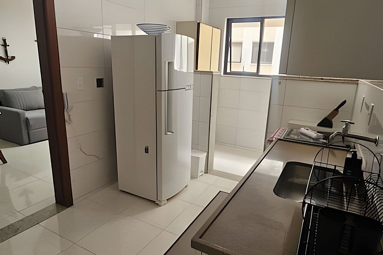 Apartamento incrível com 3 Quartos a 2min da Praia