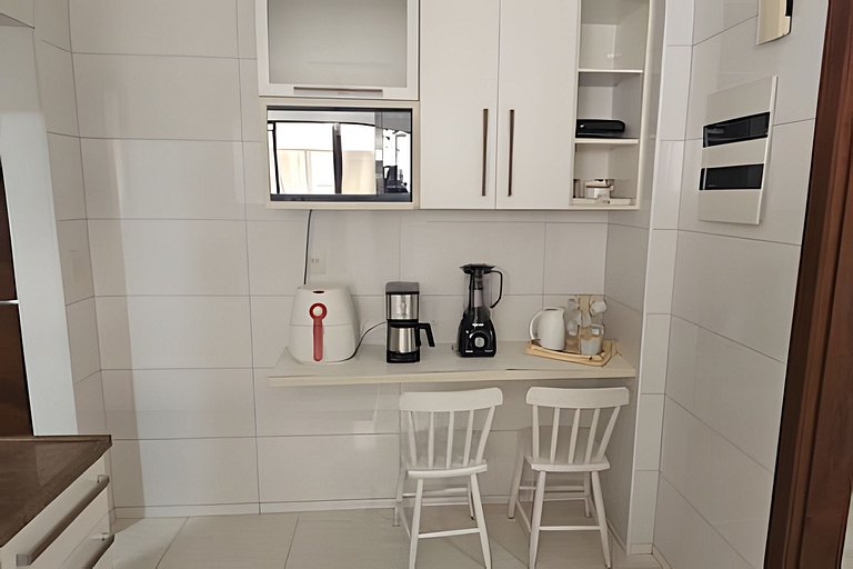 Apartamento incrível com 3 Quartos a 2min da Praia