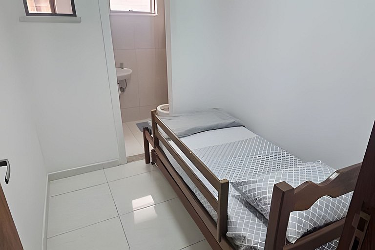 Apartamento incrível com 3 Quartos a 2min da Praia