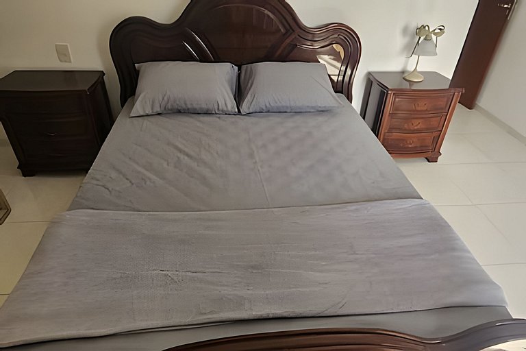 Apartamento incrível com 3 Quartos a 2min da Praia