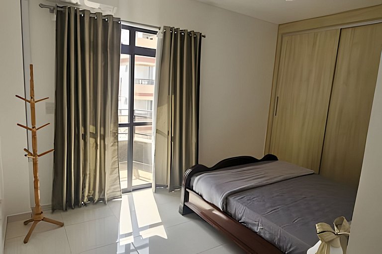 Apartamento incrível com 3 Quartos a 2min da Praia