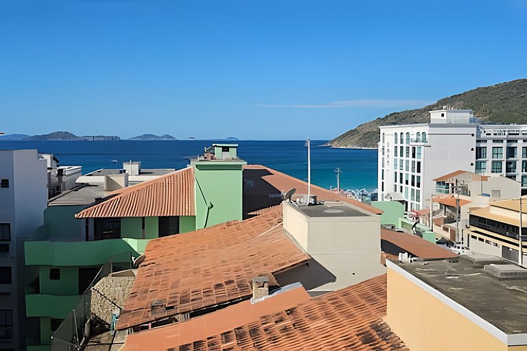 Apartamento 3 Quartos Vista Mar - 150m da Prainha