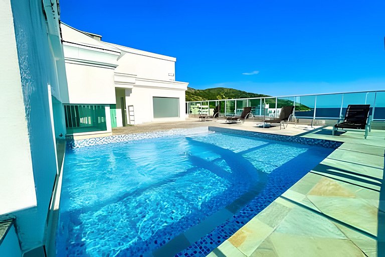 Apartamento 3 Quartos Vista Mar - 150m da Prainha
