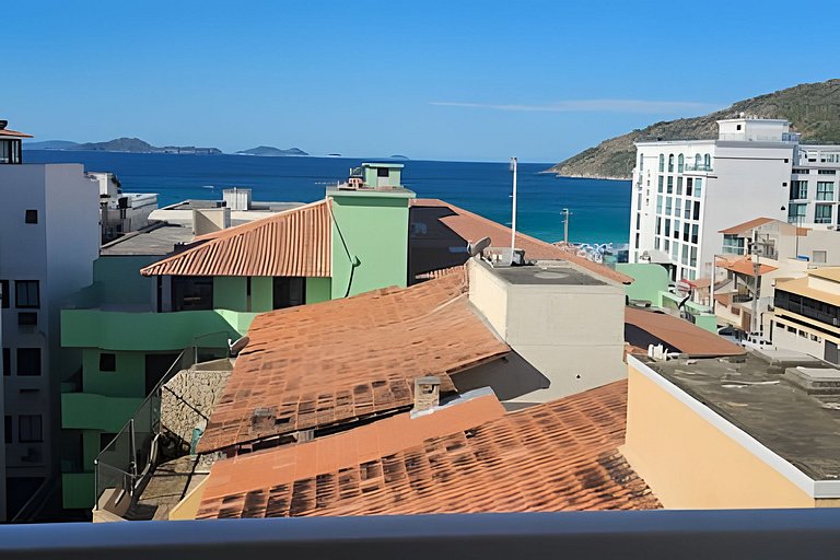 Apartamento 3 Quartos Vista Mar - 150m da Prainha