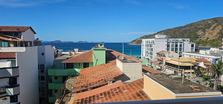 Apartamento 3 Quartos Vista Mar - 150m da Prainha