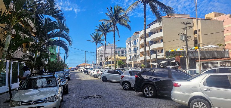 Apartamento 3 Quartos Vista Mar - 150m da Prainha