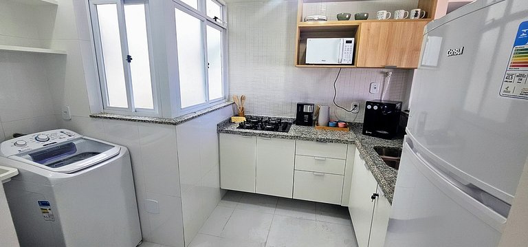 Apartamento 3 Quartos Vista Mar - 150m da Prainha