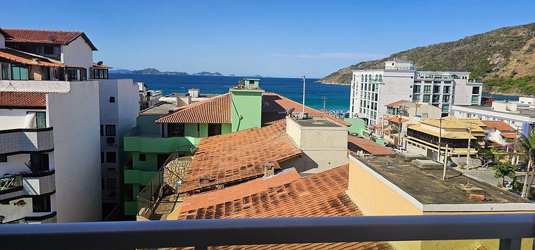 Apartamento 3 Quartos Vista Mar - 150m da Prainha