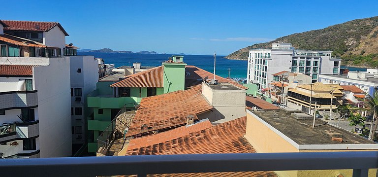 Apartamento 3 Quartos Vista Mar - 150m da Prainha