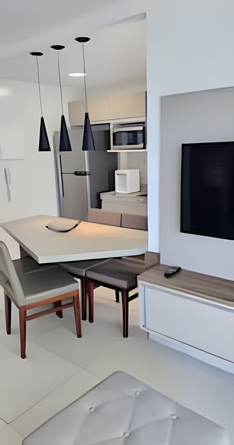 Apartamento moderno a 500m da Praia do Forte