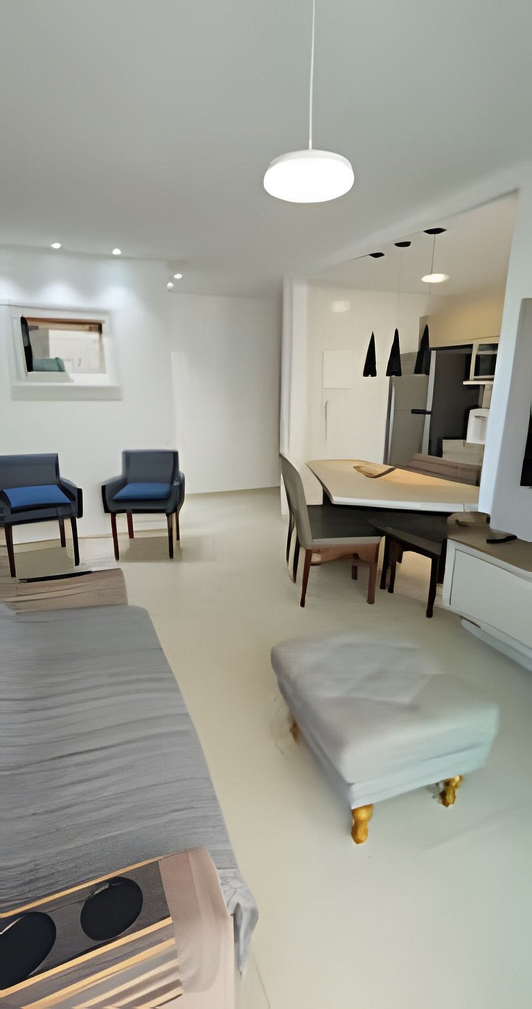 Apartamento moderno a 500m da Praia do Forte