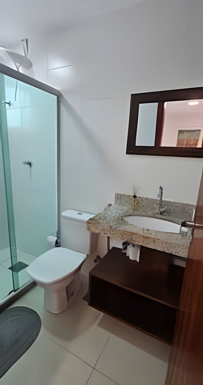 Apartamento moderno a 500m da Praia do Forte