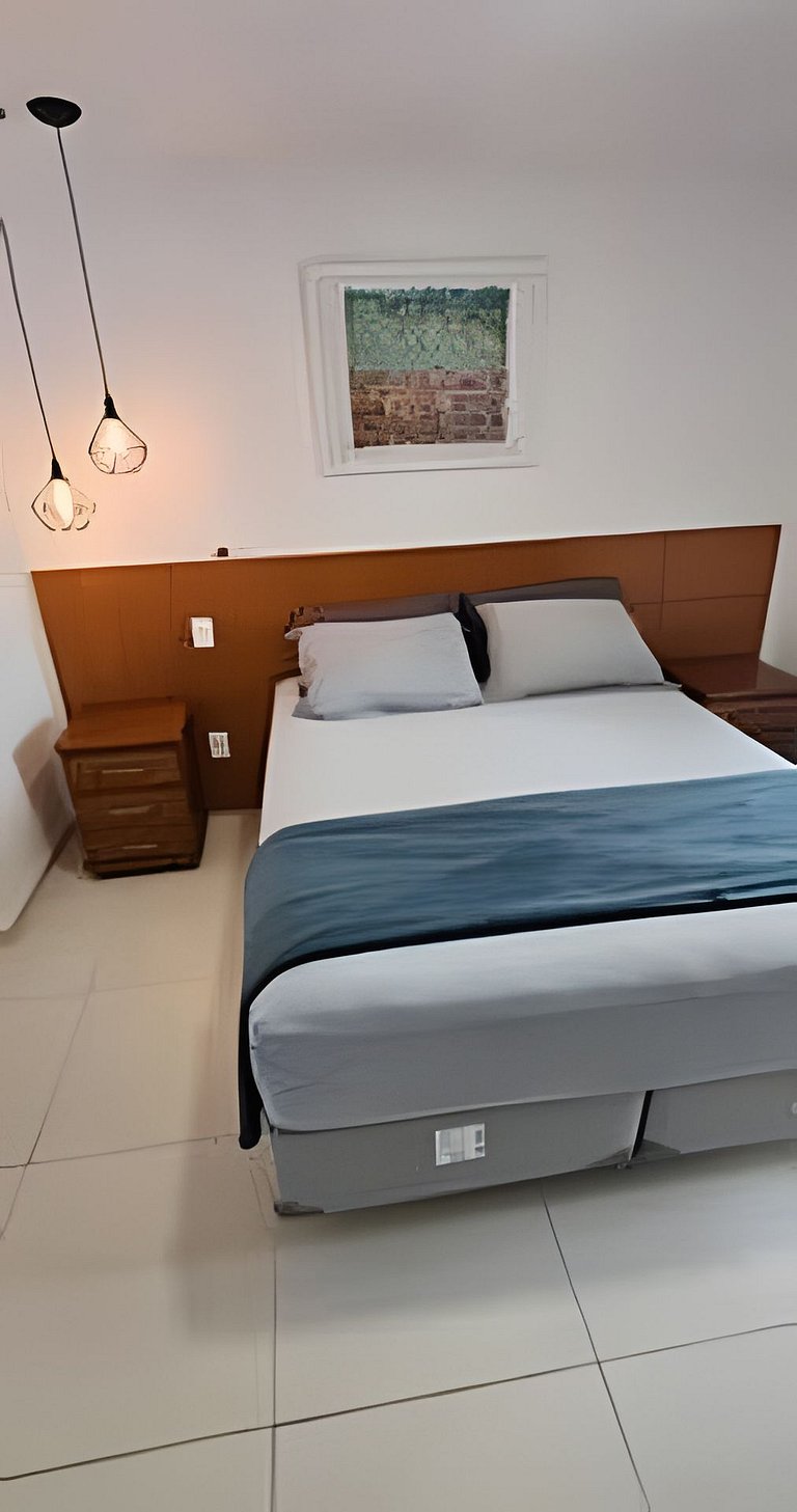 Apartamento moderno a 500m da Praia do Forte