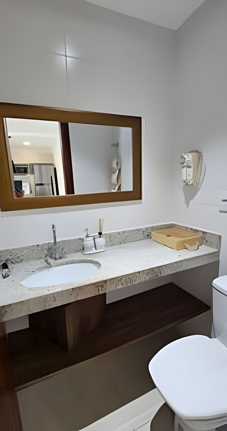 Apartamento moderno a 500m da Praia do Forte