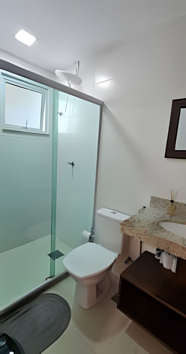 Apartamento moderno a 500m da Praia do Forte