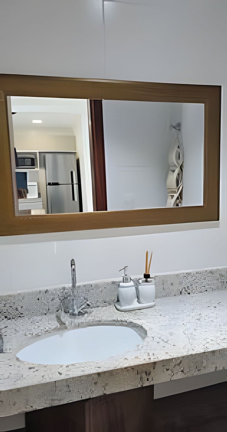 Apartamento moderno a 500m da Praia do Forte