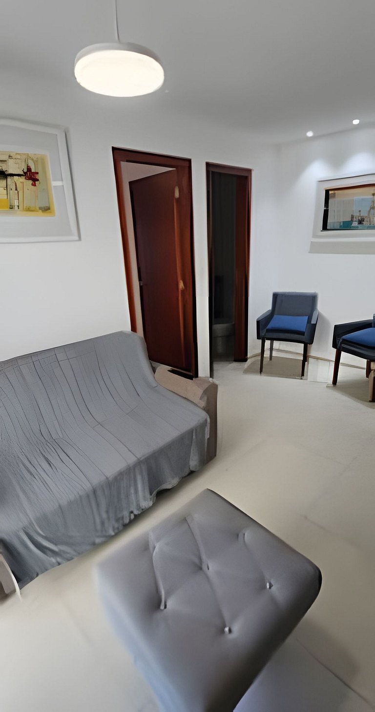 Apartamento moderno a 500m da Praia do Forte