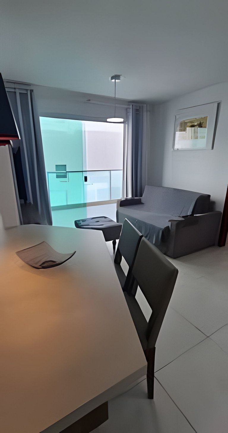 Apartamento moderno a 500m da Praia do Forte