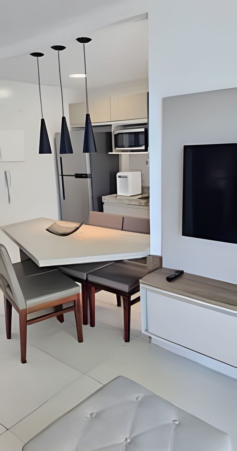 Apartamento moderno a 500m da Praia do Forte
