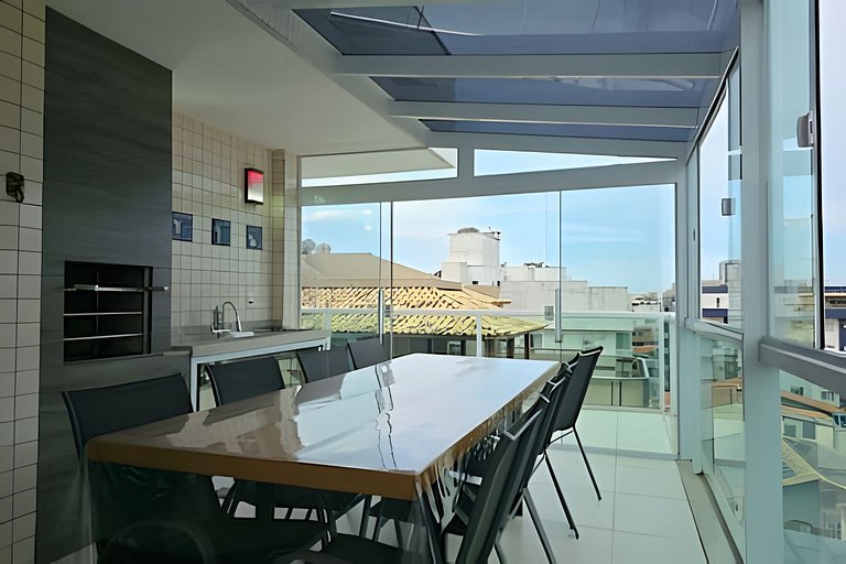 Cobertura c/ Churrasqueira • 500m Praia do Forte