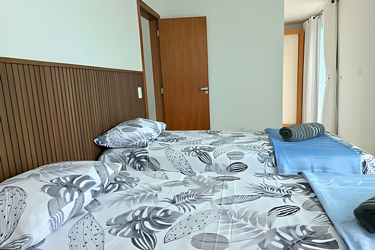 Cobertura c/ Churrasqueira • 500m Praia do Forte