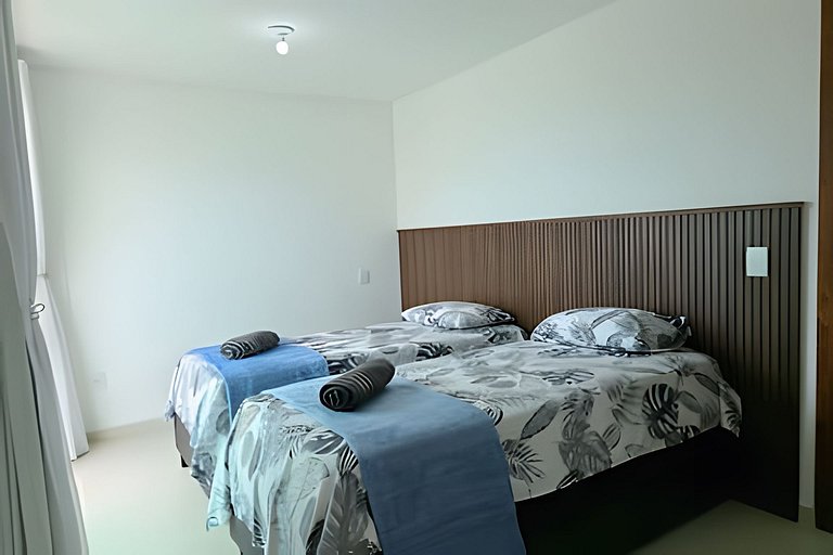 Cobertura c/ Churrasqueira • 500m Praia do Forte