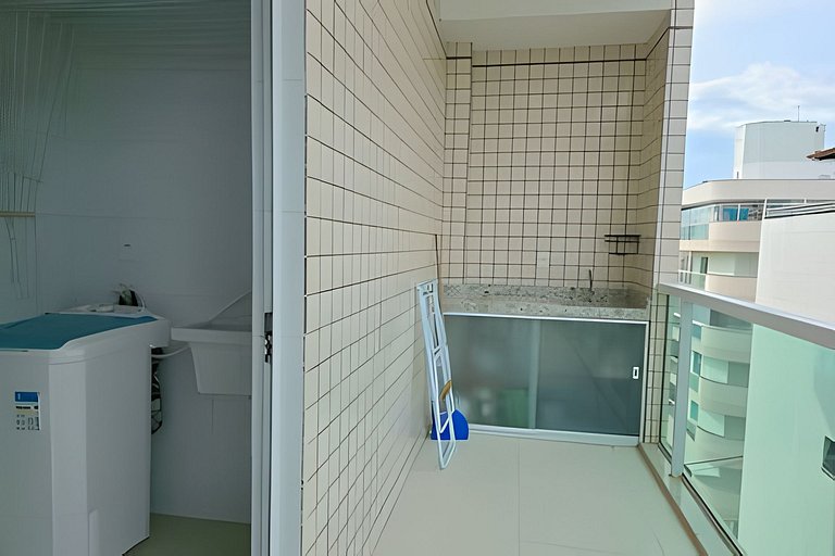 Cobertura c/ Churrasqueira • 500m Praia do Forte