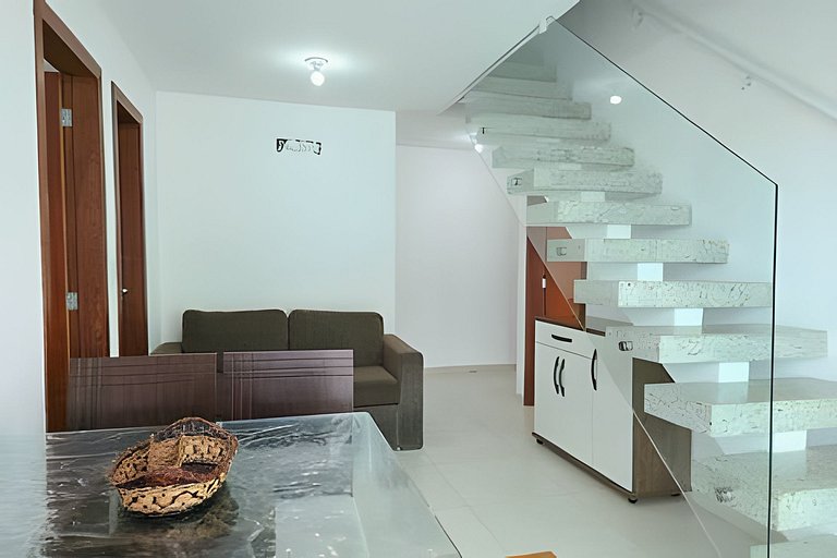 Cobertura c/ Churrasqueira • 500m Praia do Forte