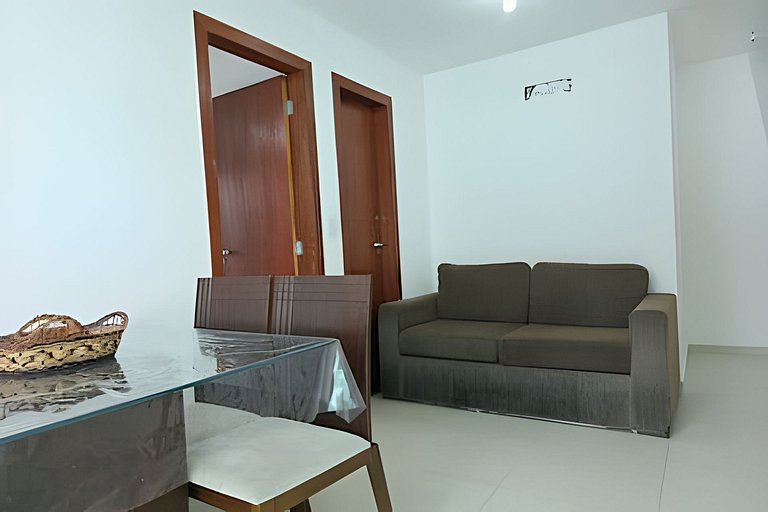 Cobertura c/ Churrasqueira • 500m Praia do Forte