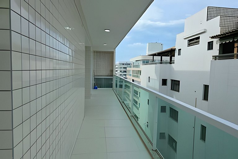 Cobertura c/ Churrasqueira • 500m Praia do Forte